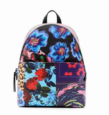 Sac à dos DESIGUAL modèle patchwork floral 26V1723