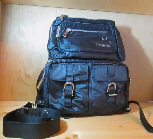 Sac / sac à dos desigual 3 en 1 multipoches 90V1125