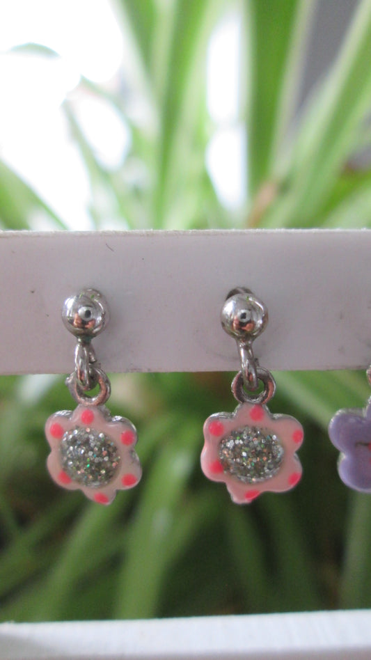 Boucles d’oreilles « fleurs » LAPETRA