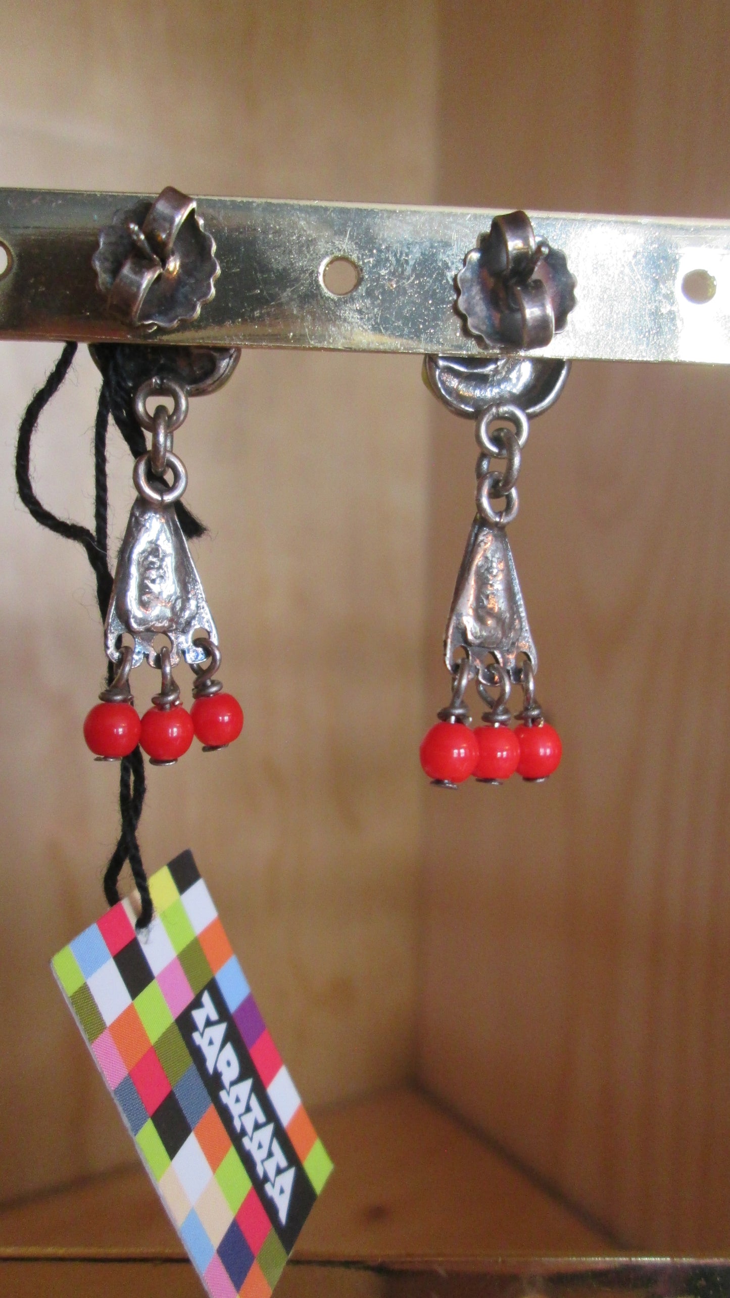 Boucles d’oreilles Taratata modèle « pommes vertes N° 40 »