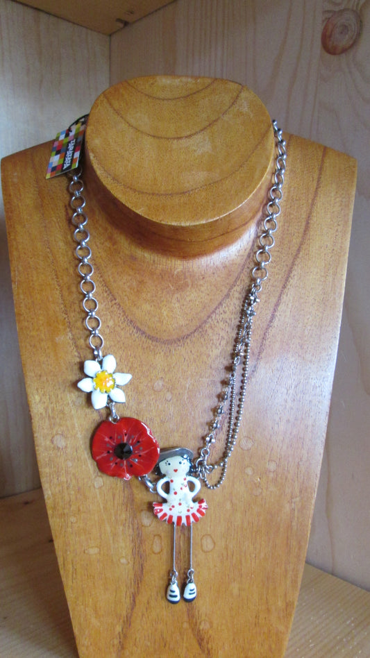 Collier Taratata modèle « fille aux fleurs N° 84 »