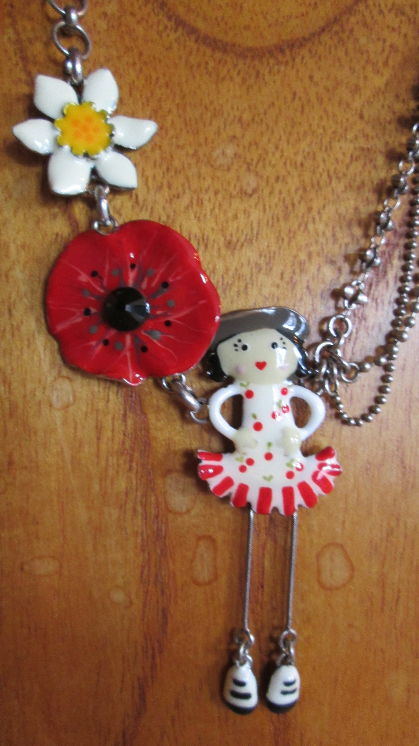 Collier Taratata modèle « fille aux fleurs N° 84 »