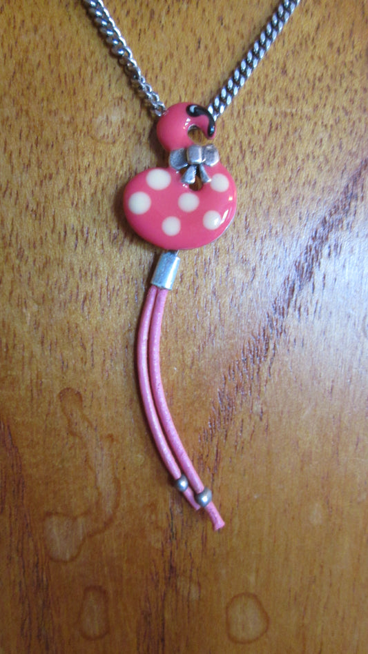 Collier Taratata modèle « flamant rose N° 94 »