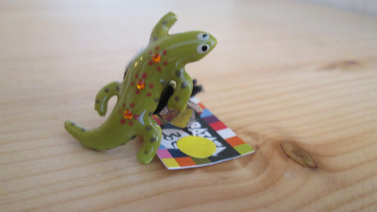 Bague taratata modèle « lézard vert N° 146 »