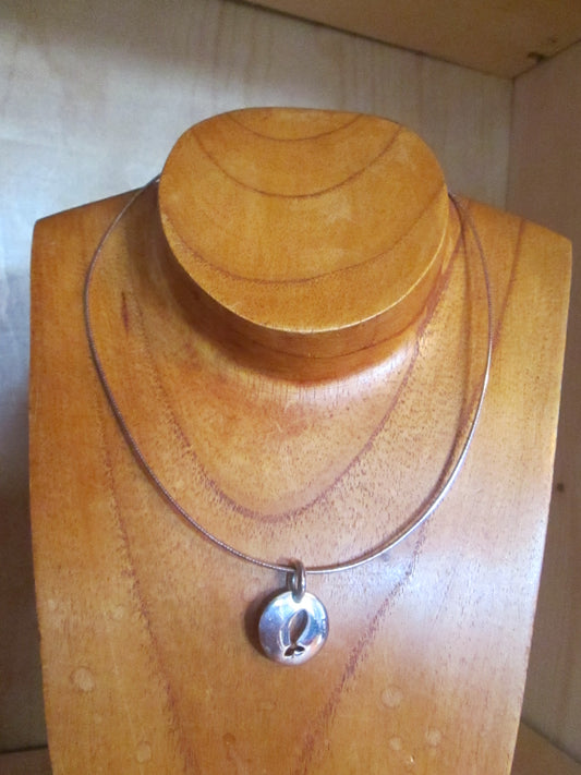 Collier Clio Blue modèle petit poisson N° CB5 argent 925