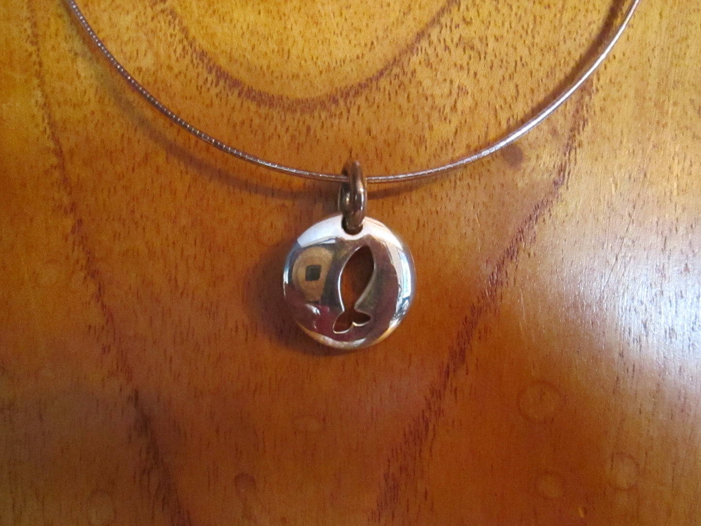 Collier Clio Blue modèle petit poisson N° CB5 argent 925