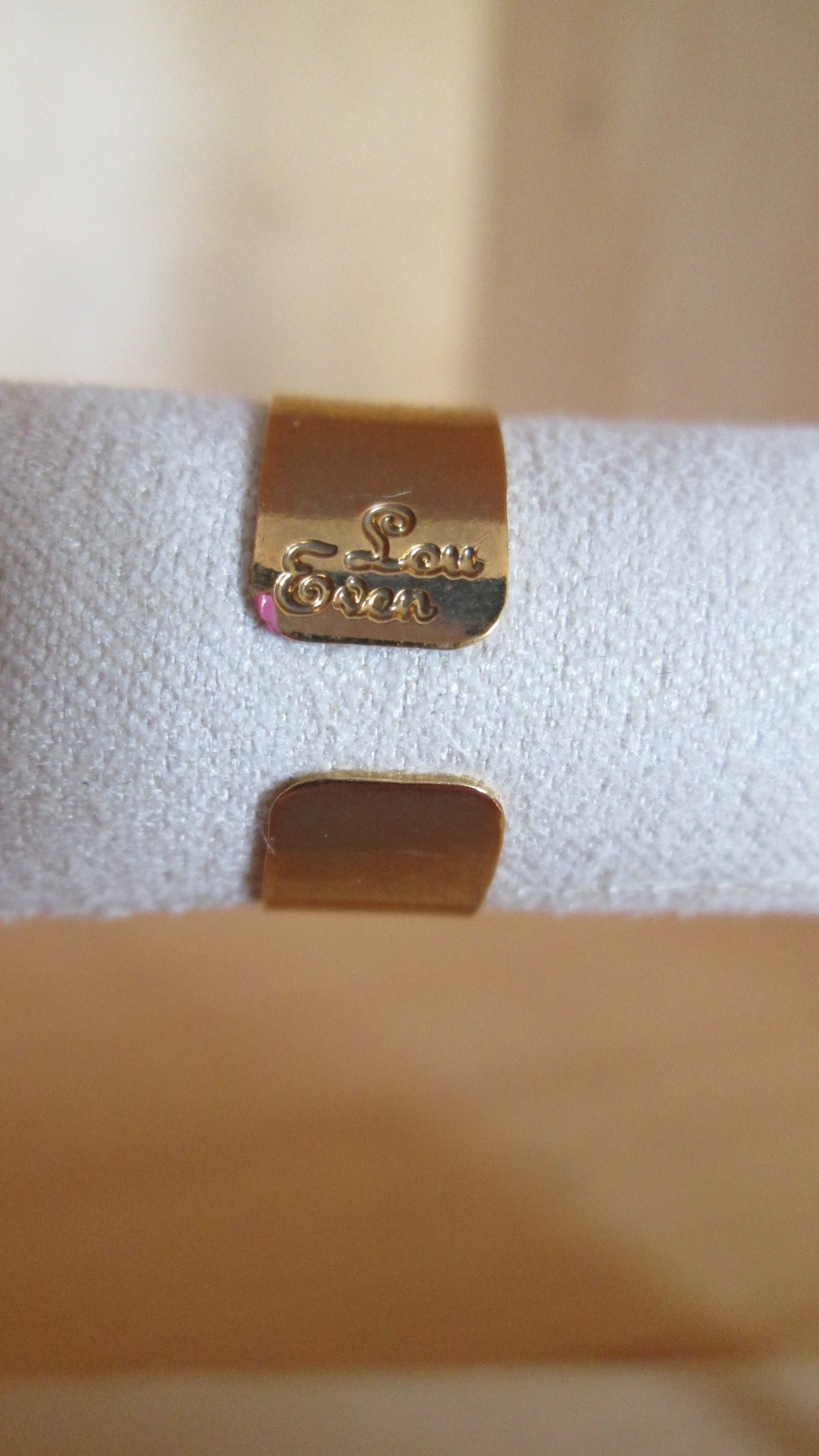 Bague réglabe Lou Evan modèle LE1