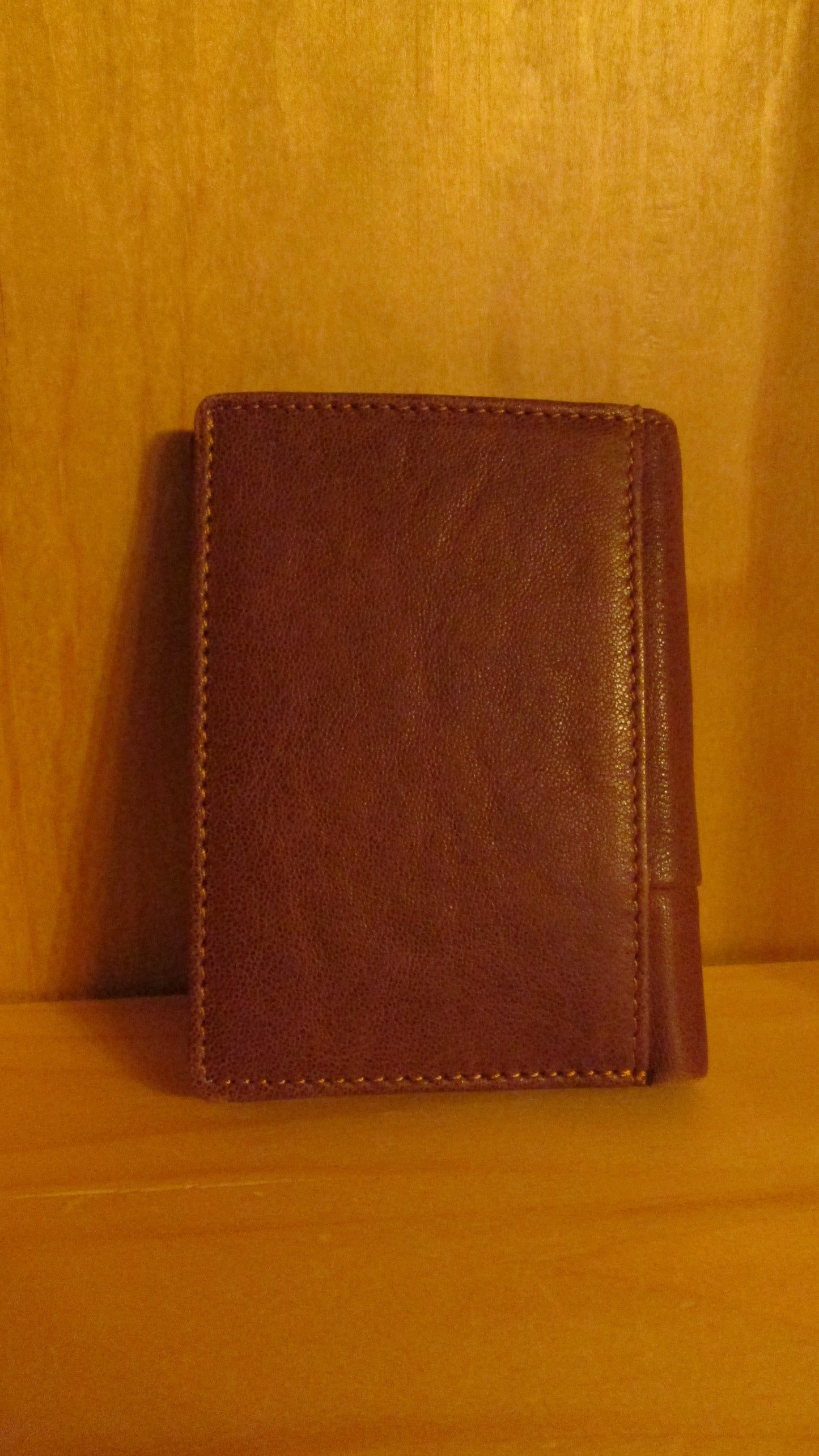 PORTEFEUILLE SERGE BLANCO modèle ANCHORAGE 57SB cognac cuir