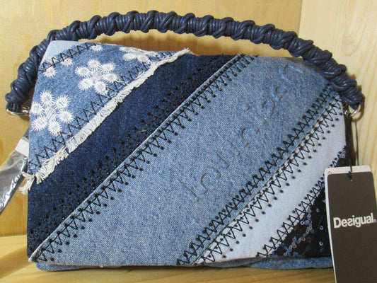 Sac DESIGUAL modèle Denim patch dok 65V1125