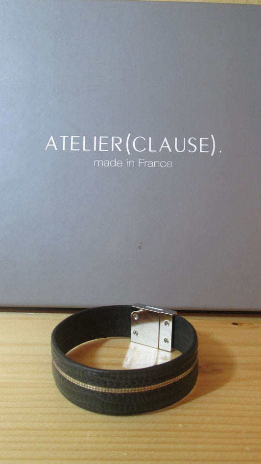 Bracelet Ateliers Clause en Lézard taille XL