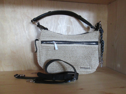 Sac DESIGUAL modèle moyen raphia 26V1625