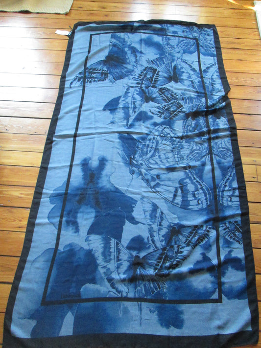 Foulard DESIGUAL modèle papillons bleus 65V1625