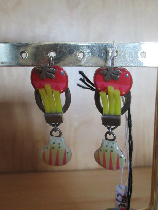 Boucles d’Oreilles TARATATA modèle « LÉGUMES »