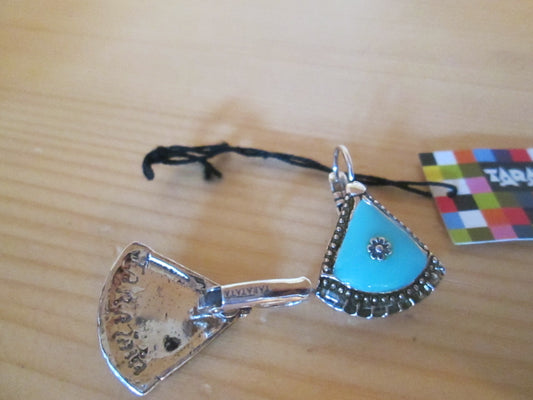 Boucles d’Oreilles TARATATA modèle « éventail»