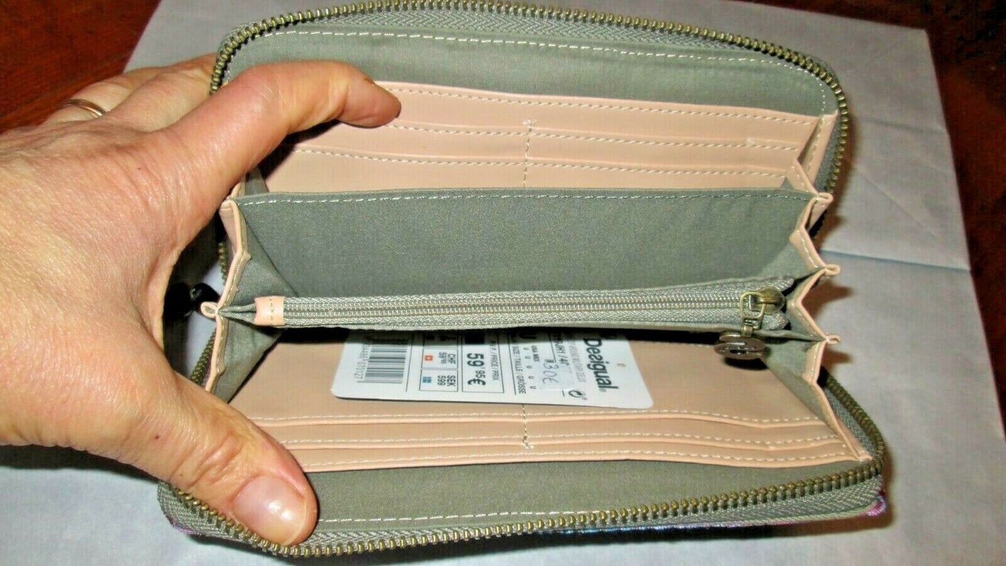 Portefeuille modele zip around military delux 24E231220