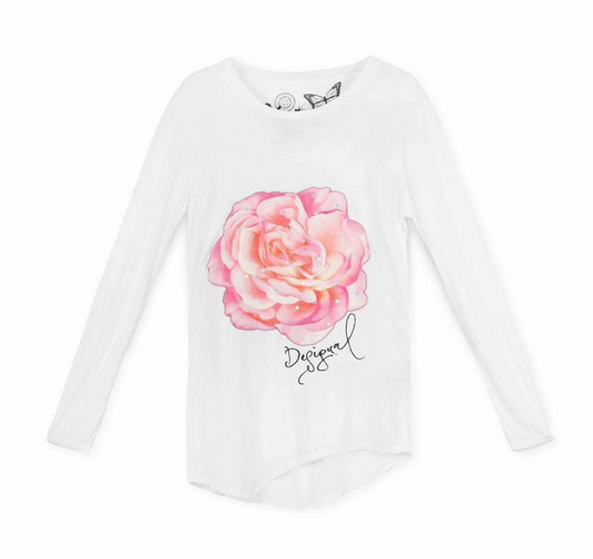 Tee shirt DESIGUAL modele ROCIO REP JLB171219