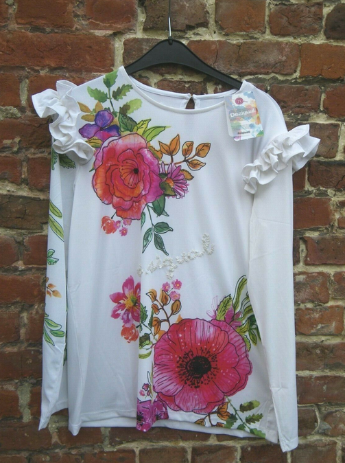 Tee shirt DESIGUAL modele SILVI REP JLB171219