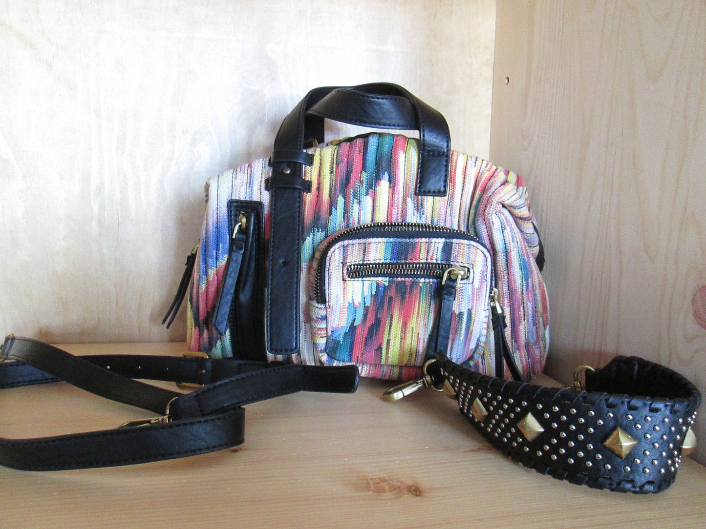 Sac  bowling DESIGUAL modèle shopping en toile 7V1923