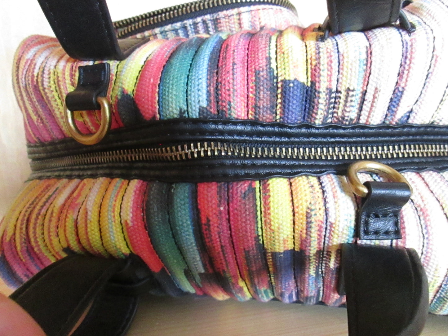 Sac  bowling DESIGUAL modèle shopping en toile 7V1923