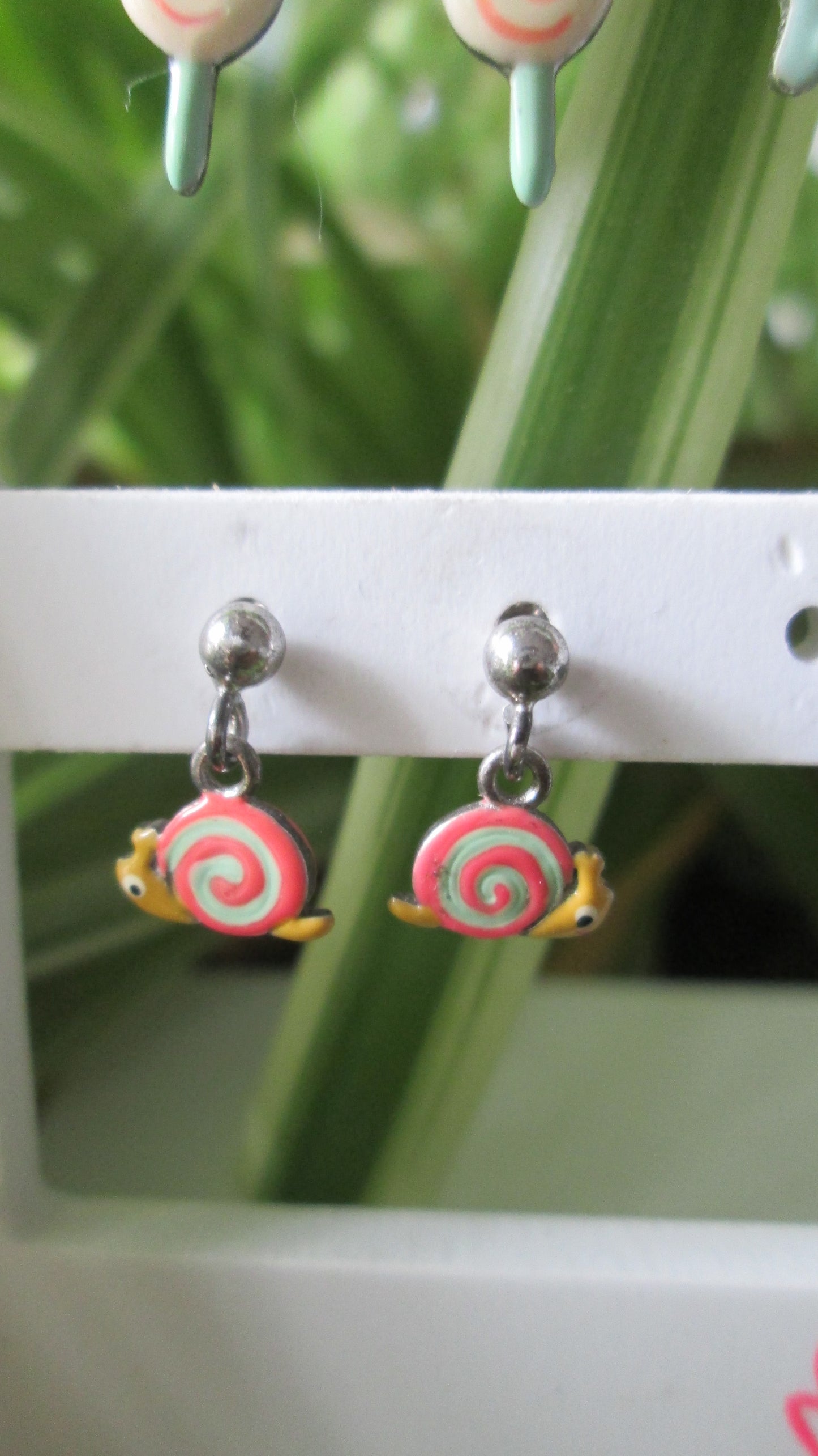 boucles d’oreilles » escargots »  Lapetra