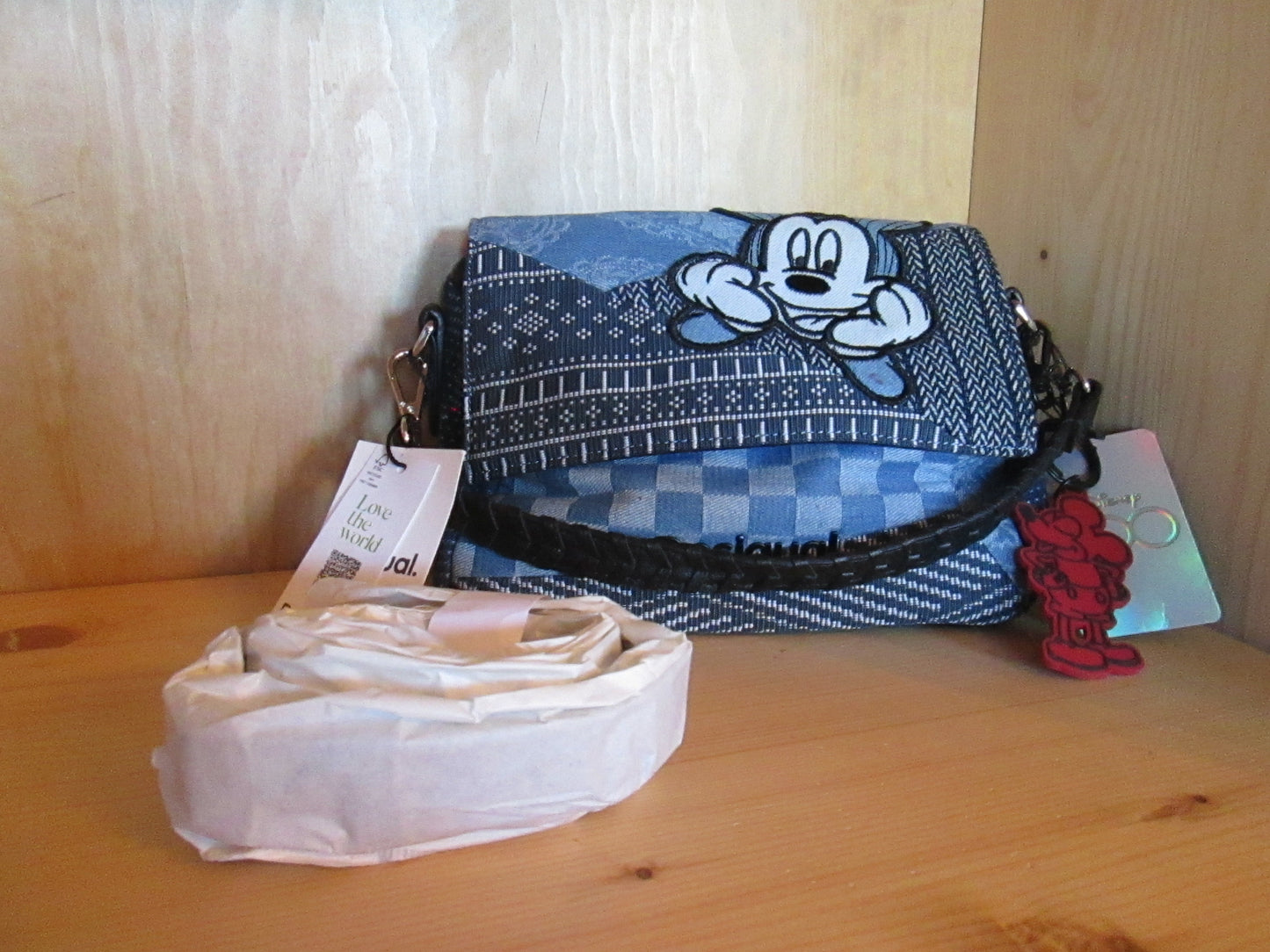 Sac DESIGUAL modèle mickey blues phuket mini 72V1923