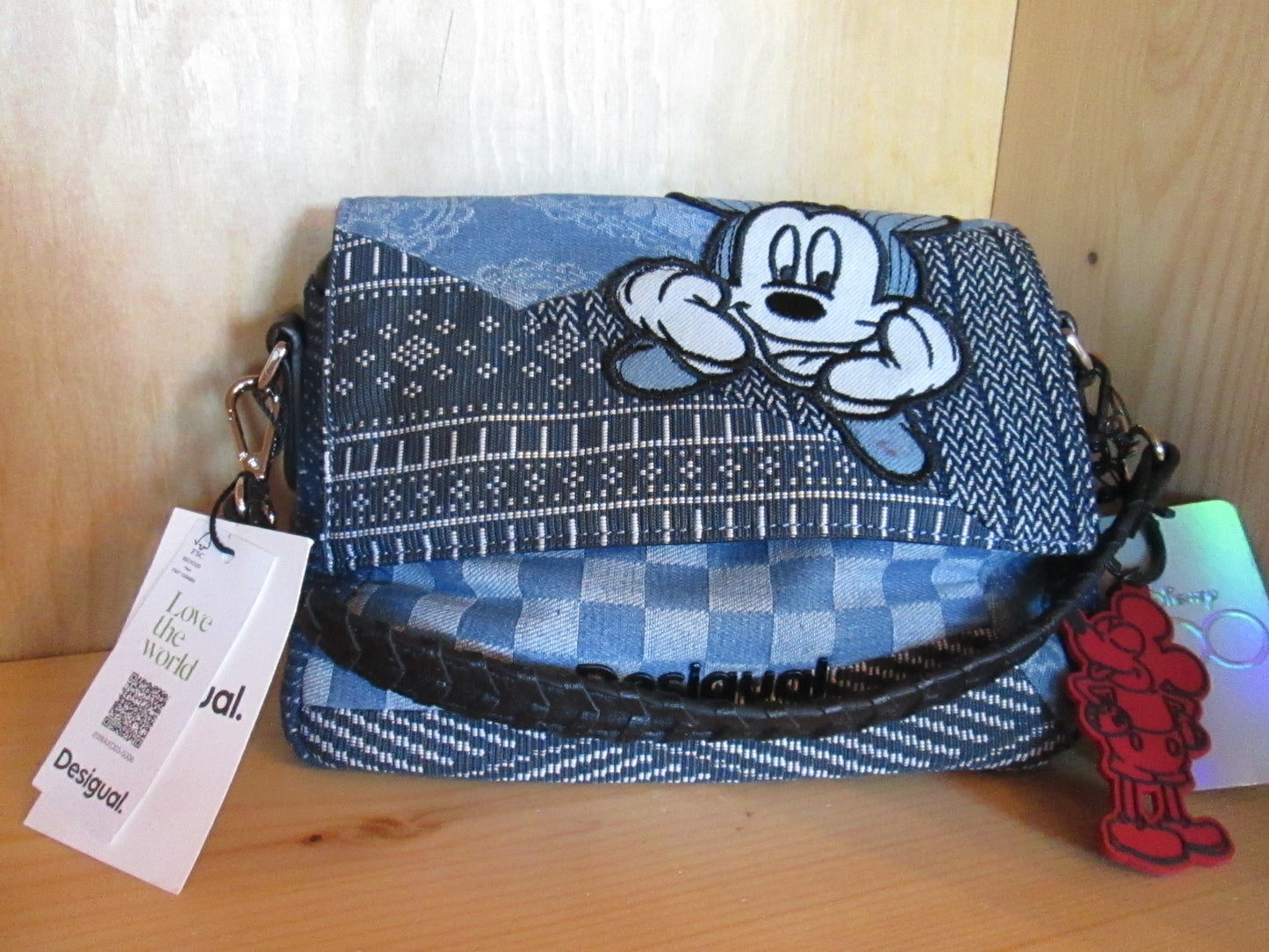 Sac DESIGUAL modèle mickey blues phuket mini 72V1923