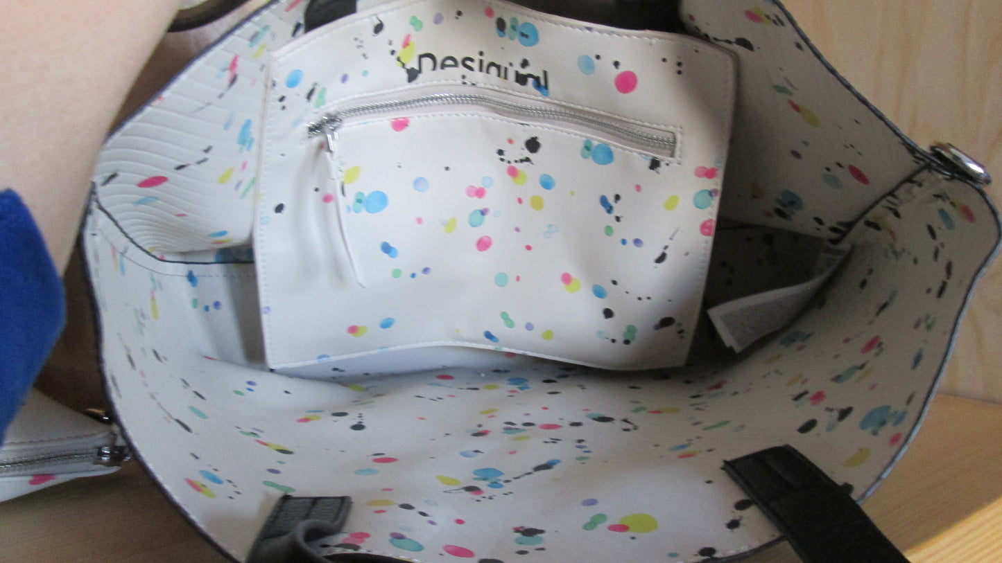 Sac cabas DESIGUAL réversible modèle 34V1124