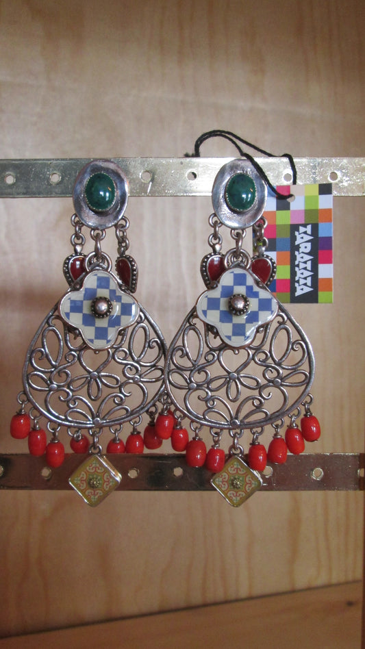 Boucles D’oreilles TARATATA « pendantes N°10 »