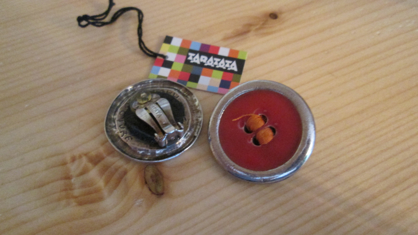 boucles d’oreilles taratata  Boutons Clips