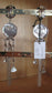 boucles d’oreilles Taratata modèle « poissons argents longues N° 50 »