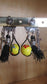 boucles d’oreilles Taratata modèle « roses rouges N° 54 «
