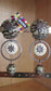 Boucles d’oreilles Taratata modèle « longues boules marbrées N° 57 »