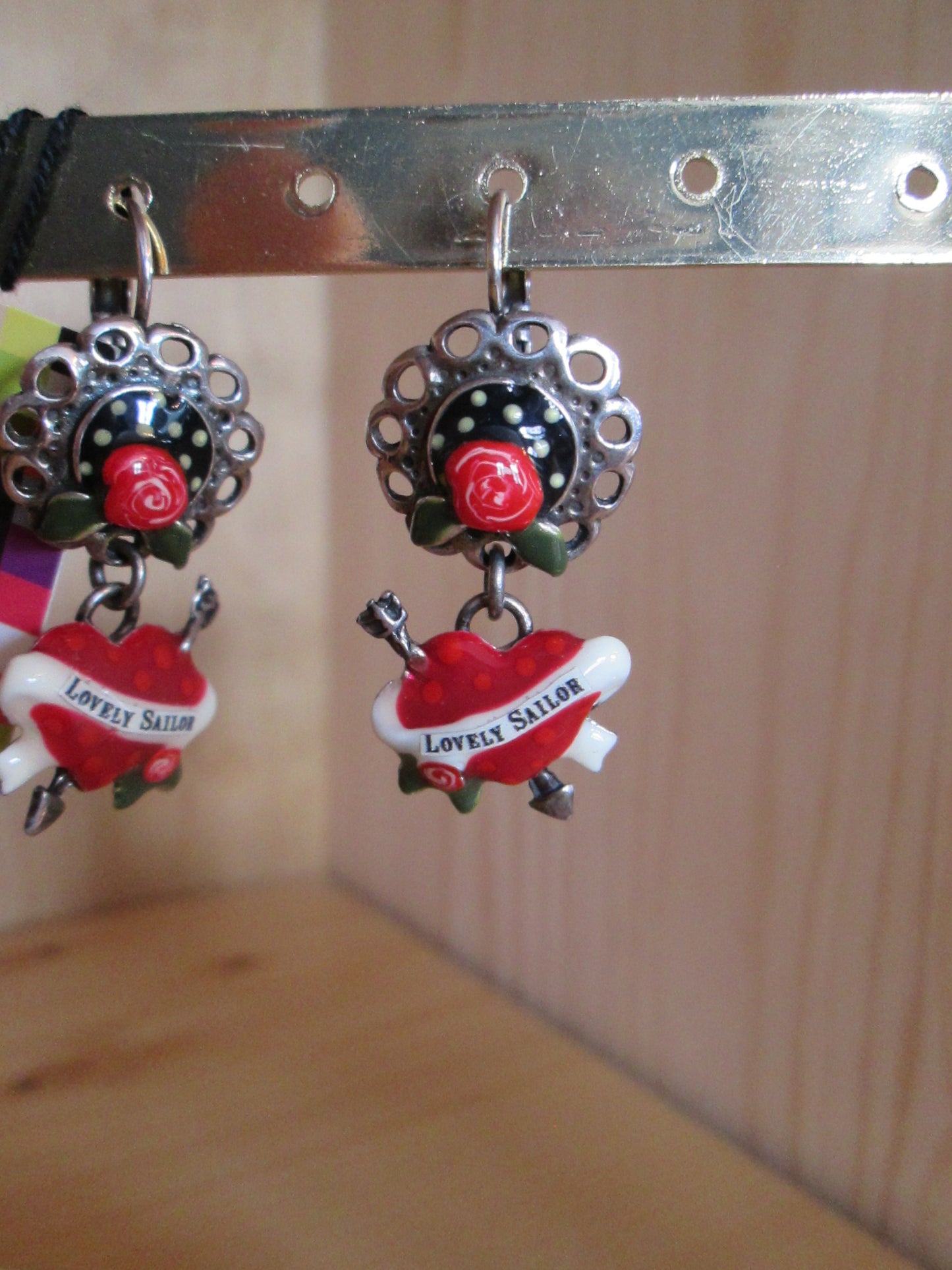 Boucles d’oreilles Taratata modèle « Cœurs N° 59 »