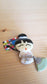 broche Taratata modèle « chinoise à l’éventail vert N° 162 »