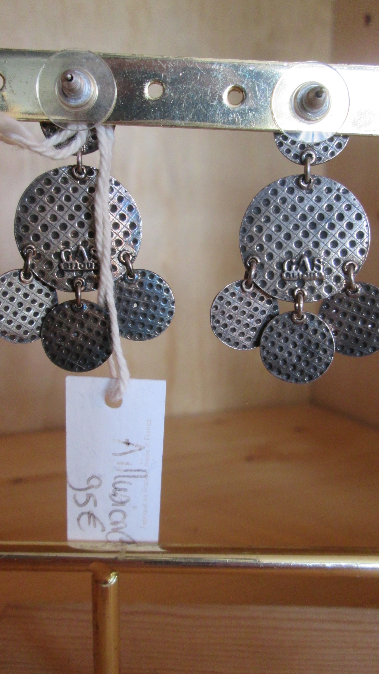 Boucles d’oreilles GAS Modèle GAS1