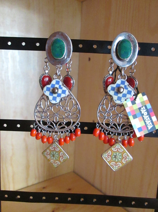 Boucles d’oreilles taratata modèle « longues N° 77 »