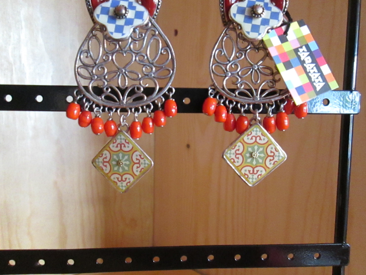 Boucles d’oreilles taratata modèle « longues N° 77 »