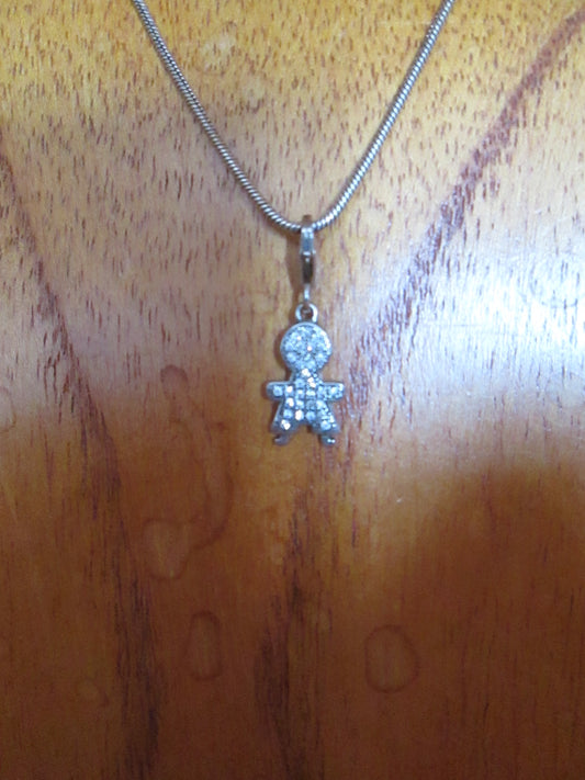 Pendentif CLIO BLUE Modèle garçon CB8 Argent 925