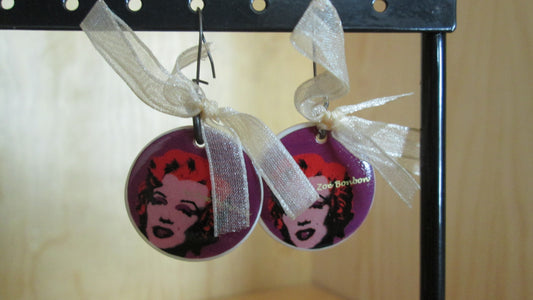 Boucles d’oreilles ZOE BONBON modèle marilyn ZB22