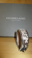 Bracelet batelier clause cuir de python taille M