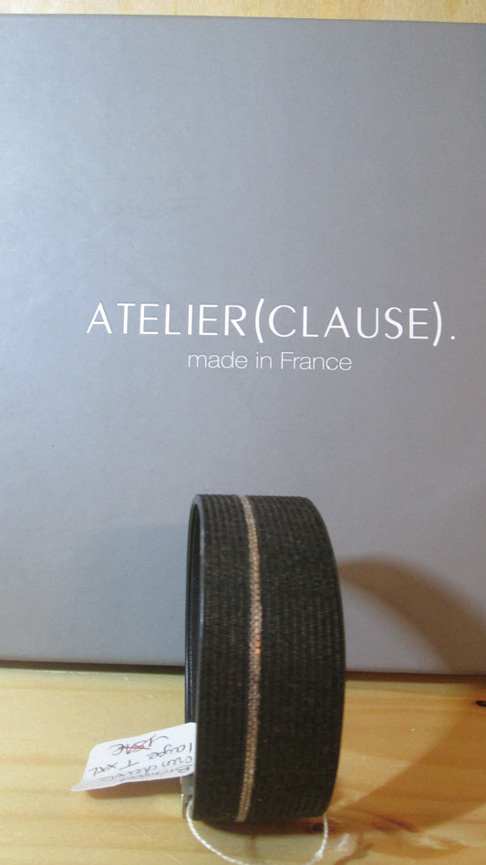Bracelet Atelier clause  en crin de cheval taille M