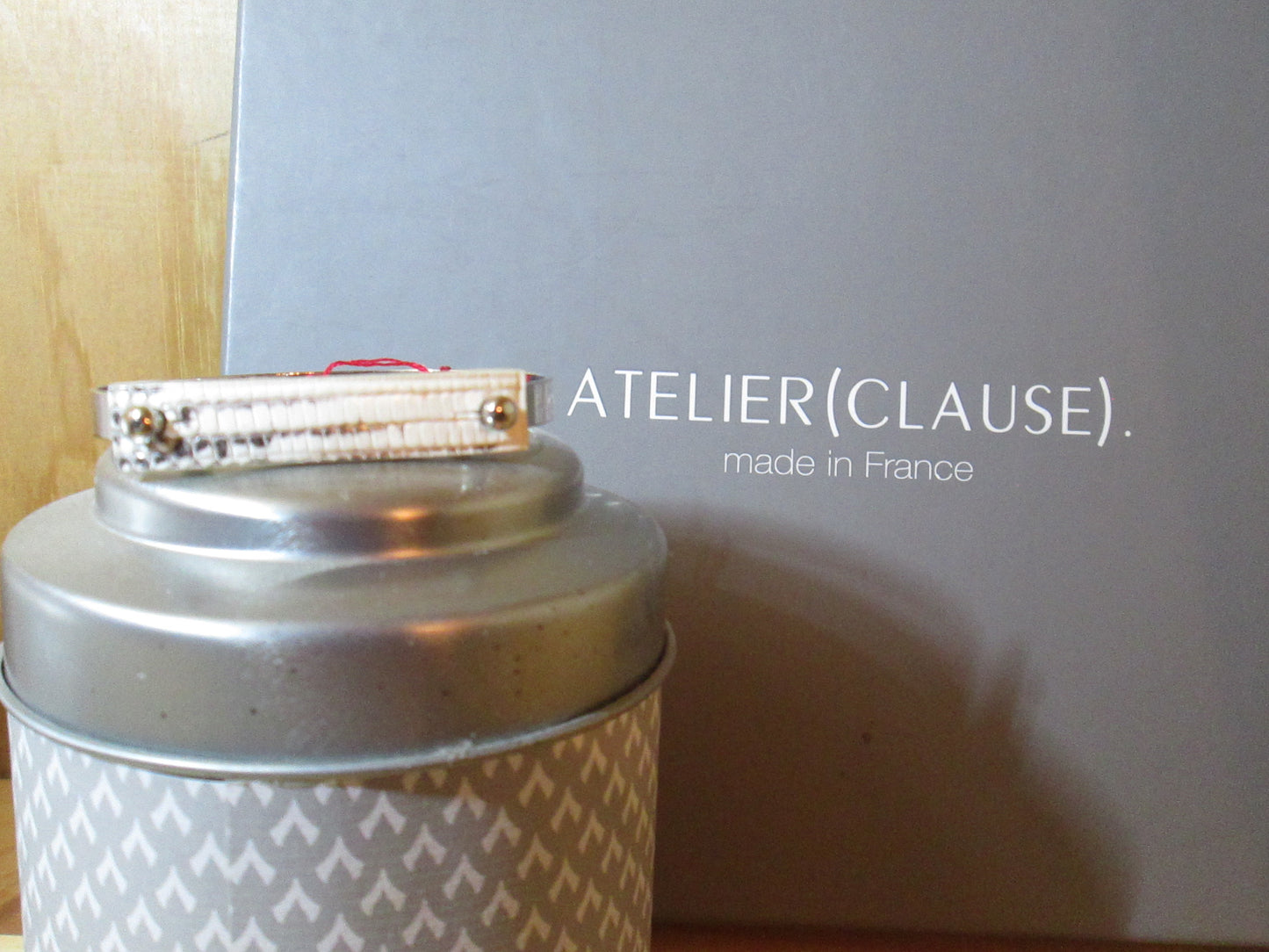 Bracelet des ateliers clause en python  20 cm