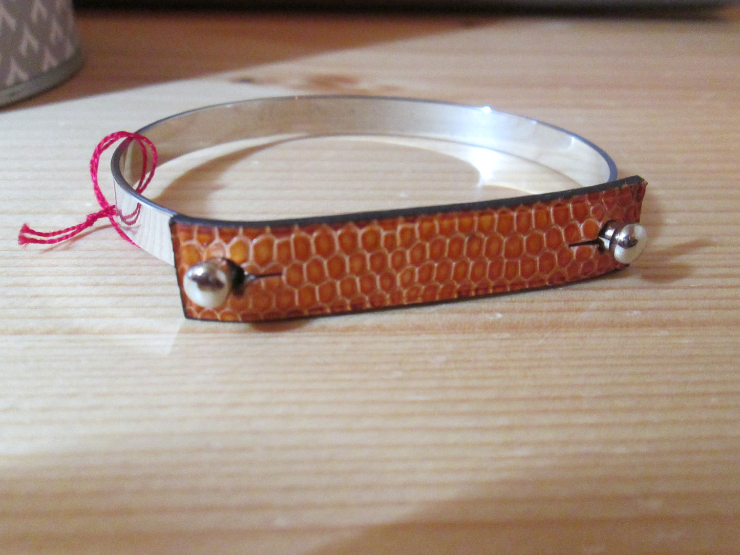 Bracelet des ateliers clause en python taille 20 cm