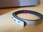 Bracelet des ateliers clause en cuir beige