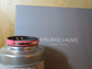 bracelet des ateliers clause en cuir rose