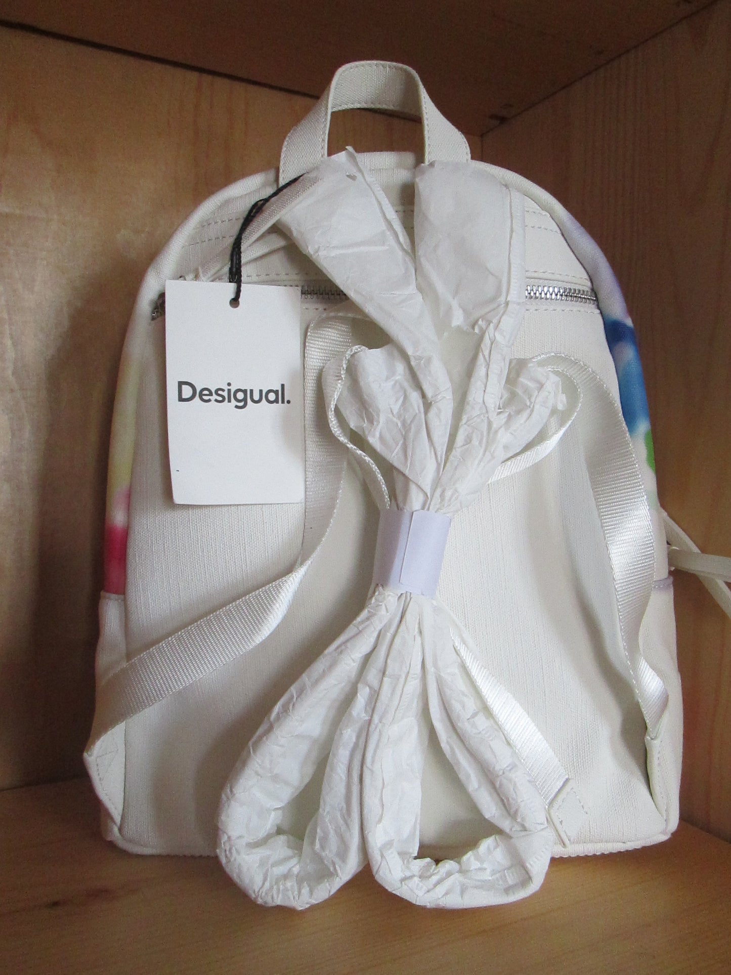 Sac / Sac à dos Desigual modèle Liquidflower Mombasa mini 11V1625
