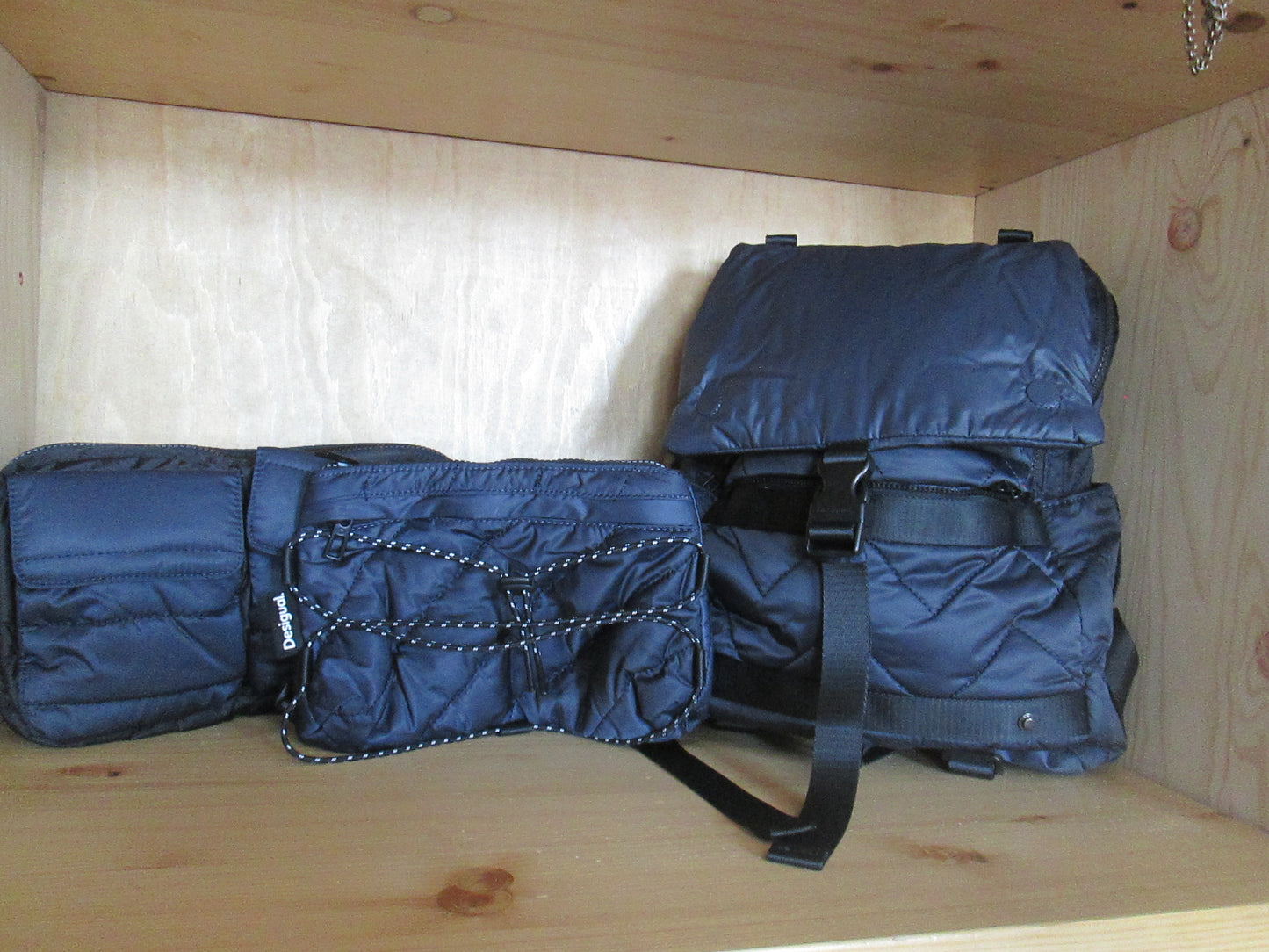 Sac / sac à dos desigual 3 en 1 multipoches 90V1125