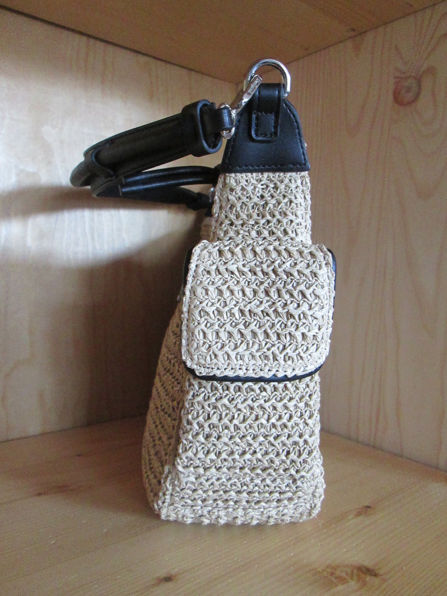 Sac DESIGUAL modèle moyen raphia 26V1625