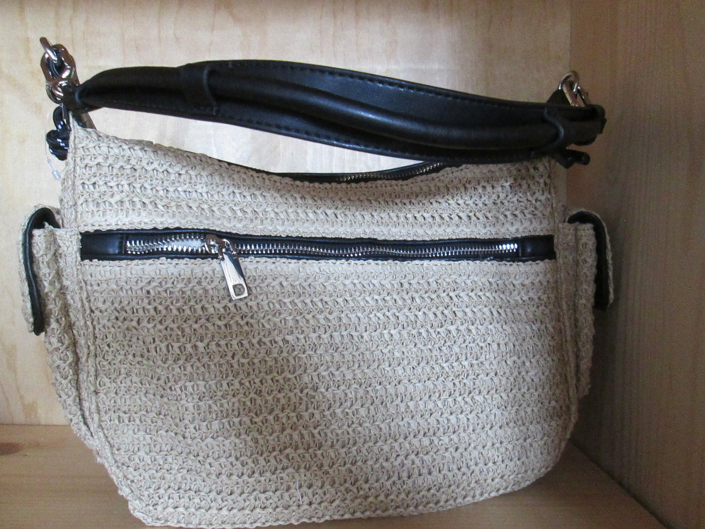 Sac DESIGUAL modèle moyen raphia 26V1625