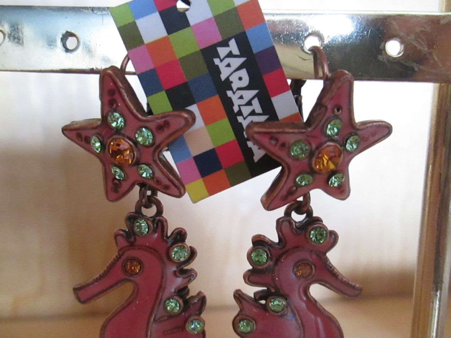 Boucles d’Oreilles TARATATA modèle « hippocampe «